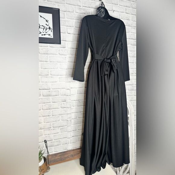 Metamorphosis Girl Long Sleeve Black Dress With Pockets XL 1X - Picture 6 of 8